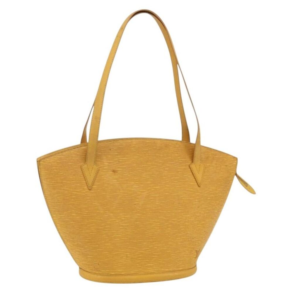 Louis Vuitton Saint Jacques Epi Leather Yellow Leather Handbag